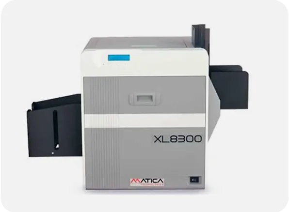 Matica XL8300 Large Format Retransfer Card Printer 2