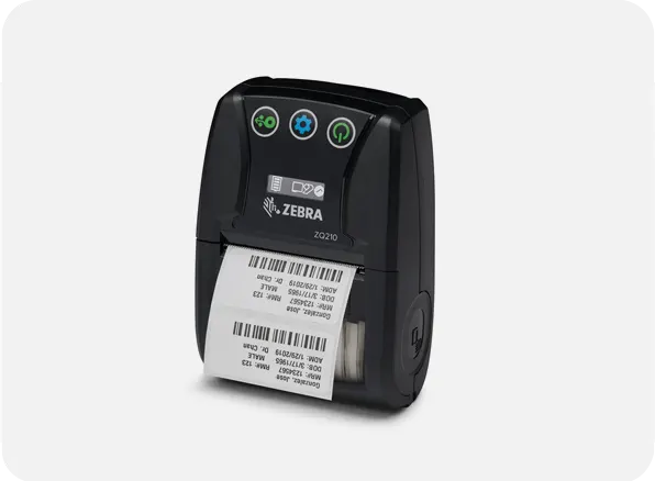 Zebra ZQ210 Mobile Printers 3