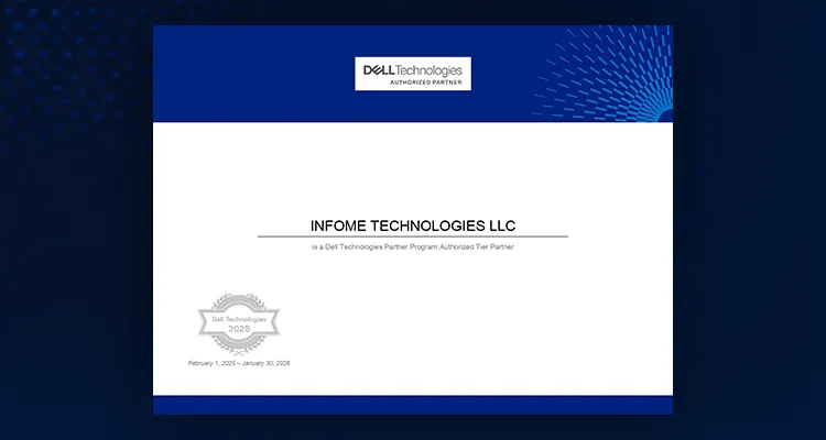 Infome is the Dell volume partner