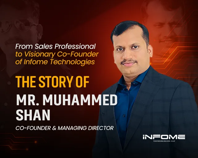The Leadership of Mr. Muhammed Shan: The Founding Partner and Managing Director of Infome Technologies
